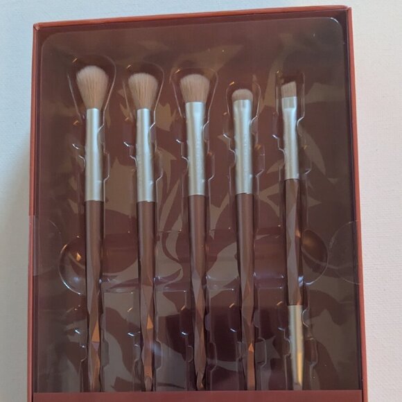 NWT 5pc Sonia Kashuk Make Up Brush Limited Edition Set Designer Christmas Gift - Picture 1 of 9